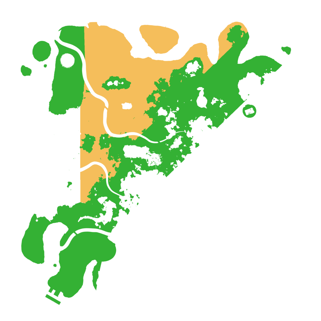 Biome Rust Map: Procedural Map, Size: 4000, Seed: 226198071