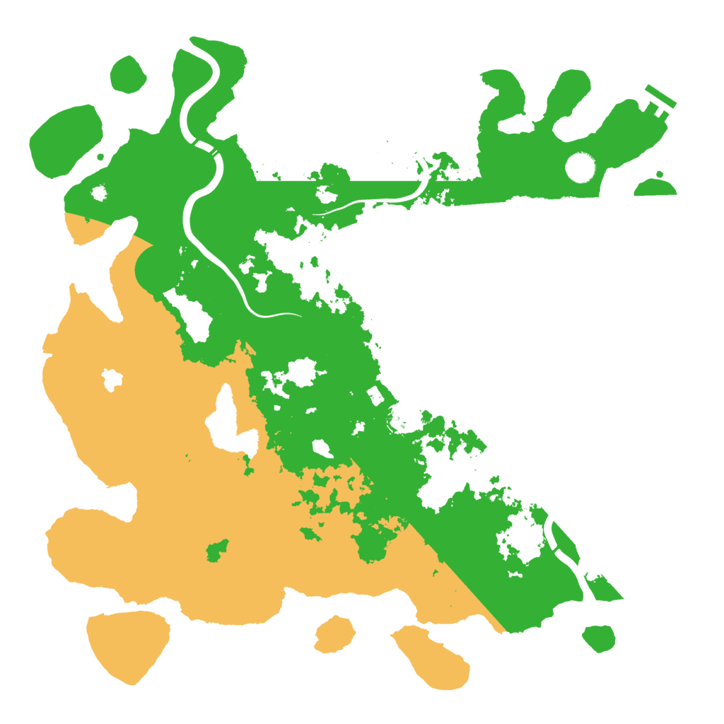 Biome Rust Map: Procedural Map, Size: 4250, Seed: 334594737