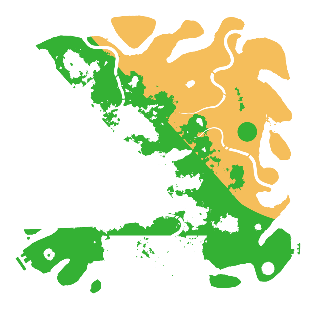 Biome Rust Map: Procedural Map, Size: 4250, Seed: 937414411