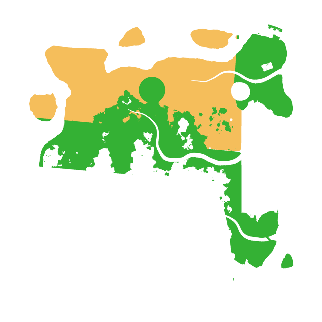 Biome Rust Map: Procedural Map, Size: 3250, Seed: 1660108230