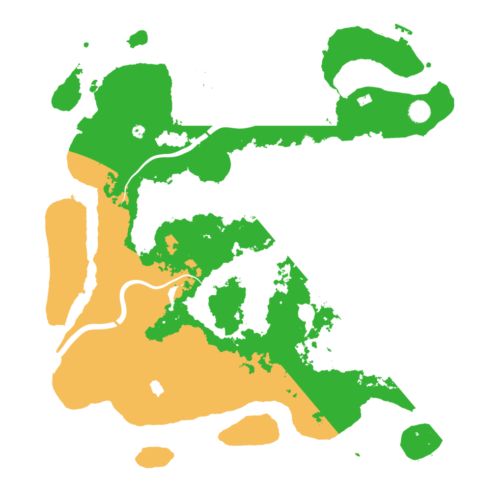 Biome Rust Map: Procedural Map, Size: 4000, Seed: 728030643