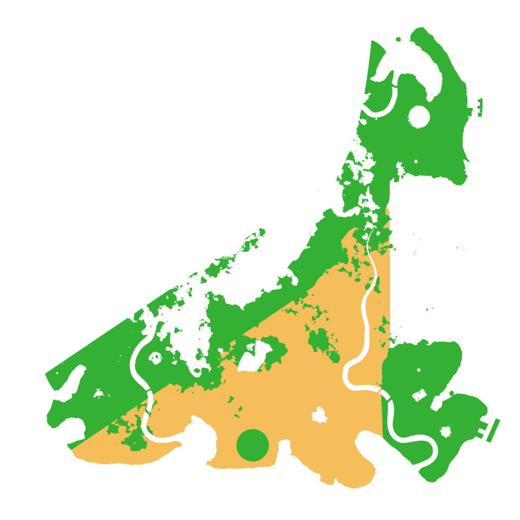 Biome Rust Map: Procedural Map, Size: 4250, Seed: 991711745