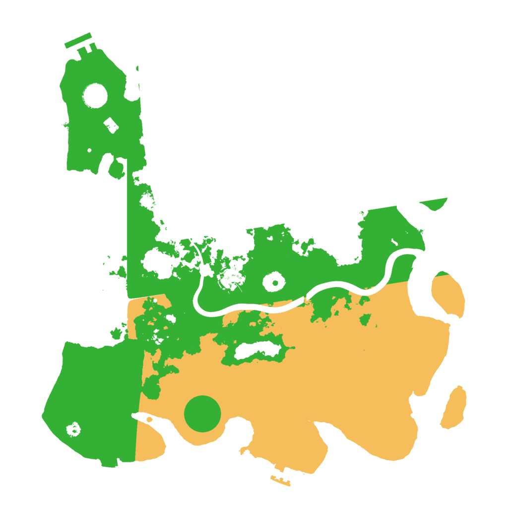 Biome Rust Map: Procedural Map, Size: 3650, Seed: 19906946