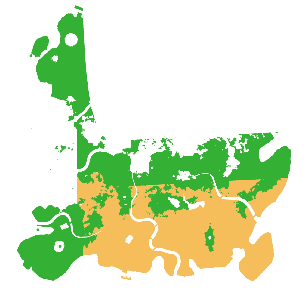 Biome Rust Map: Procedural Map, Size: 4250, Seed: 2145616832