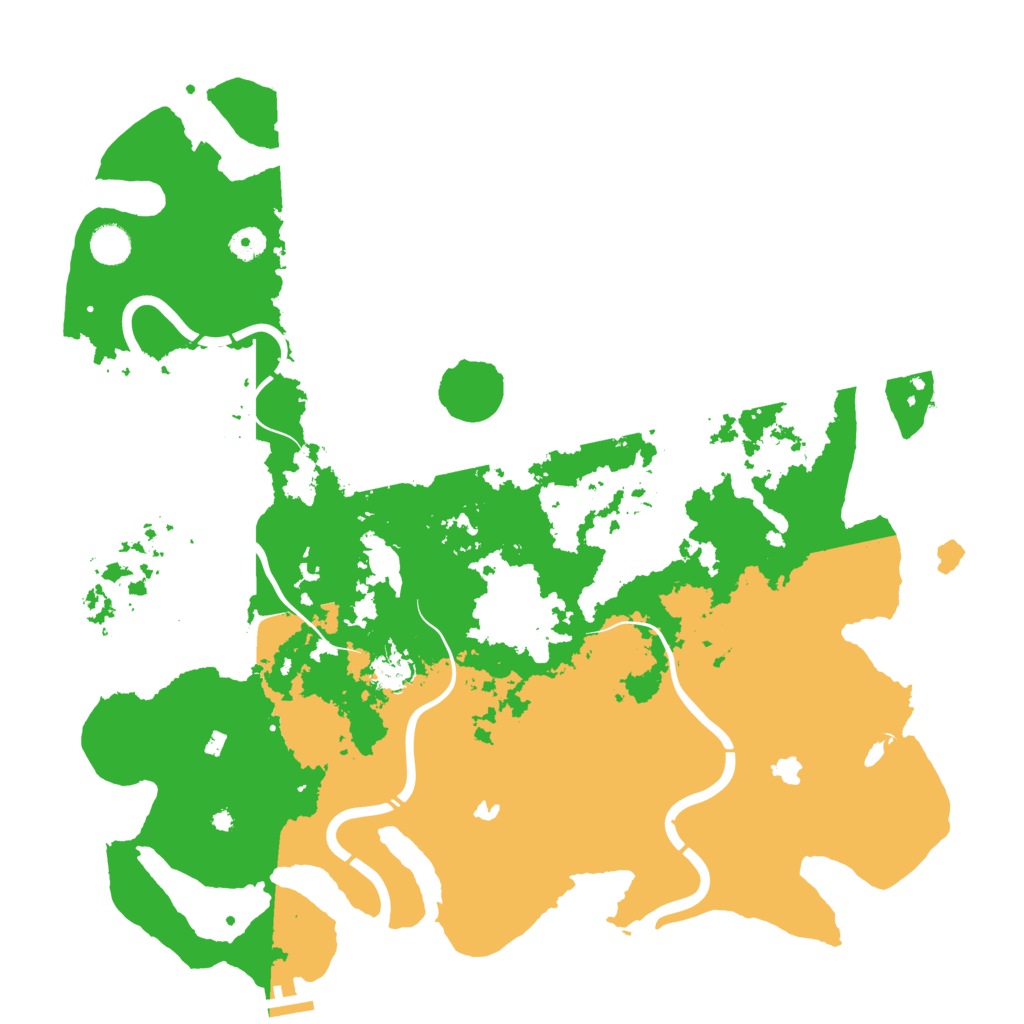 Biome Rust Map: Procedural Map, Size: 4500, Seed: 177393344