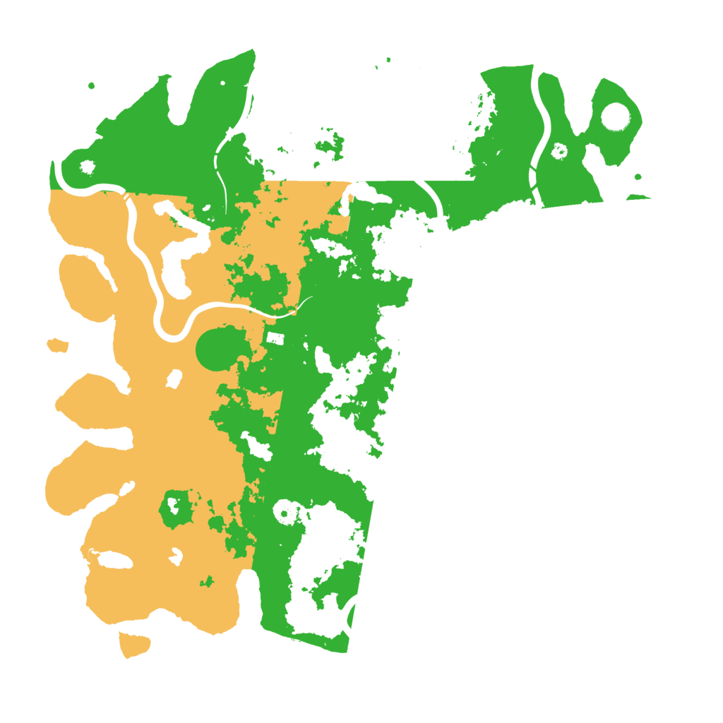 Biome Rust Map: Procedural Map, Size: 4500, Seed: 1872531848