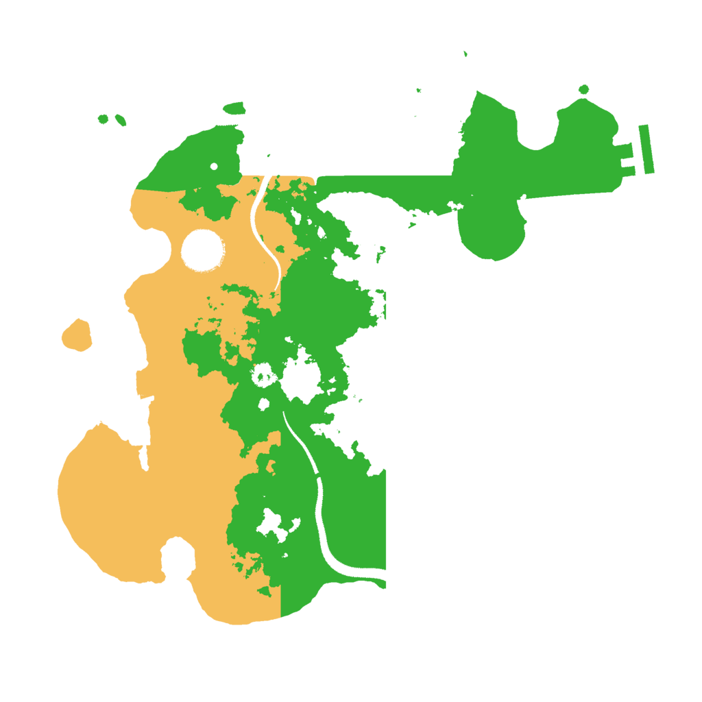 Biome Rust Map: Procedural Map, Size: 2900, Seed: 697536067