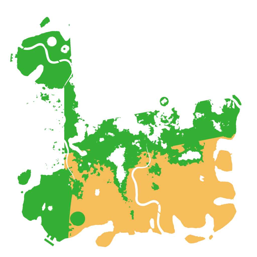Biome Rust Map: Procedural Map, Size: 4750, Seed: 899744818