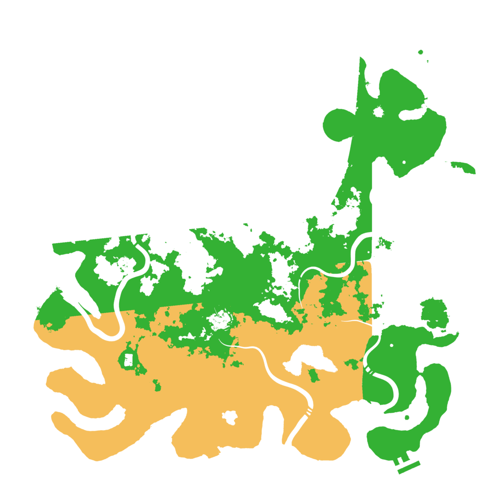 Biome Rust Map: Procedural Map, Size: 4250, Seed: 2084752885