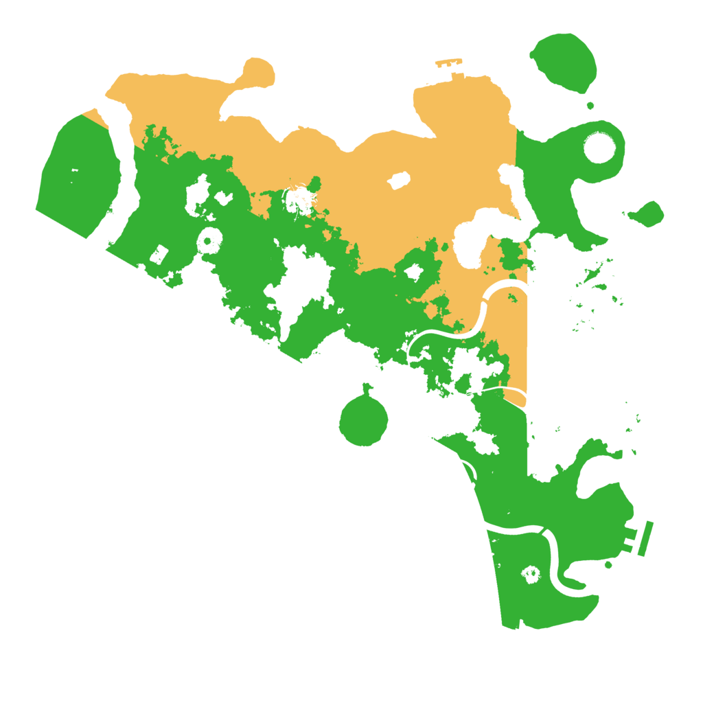 Biome Rust Map: Procedural Map, Size: 4000, Seed: 1745071089