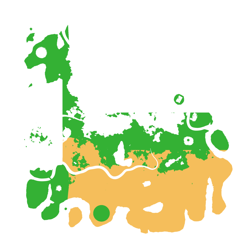 Biome Rust Map: Procedural Map, Size: 4000, Seed: 52478