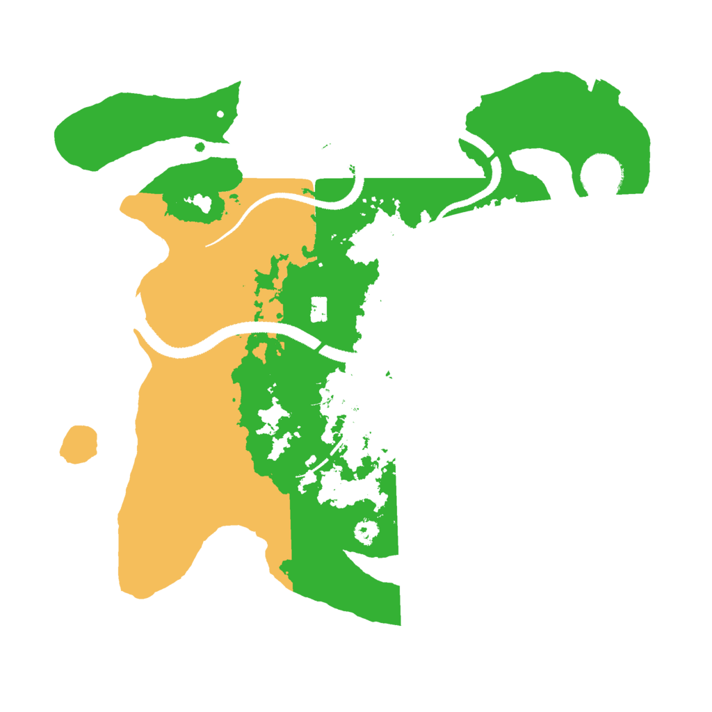 Biome Rust Map: Procedural Map, Size: 3000, Seed: 31862838