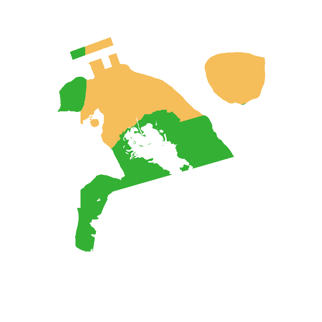 Biome Rust Map: Procedural Map, Size: 1500, Seed: 950791833