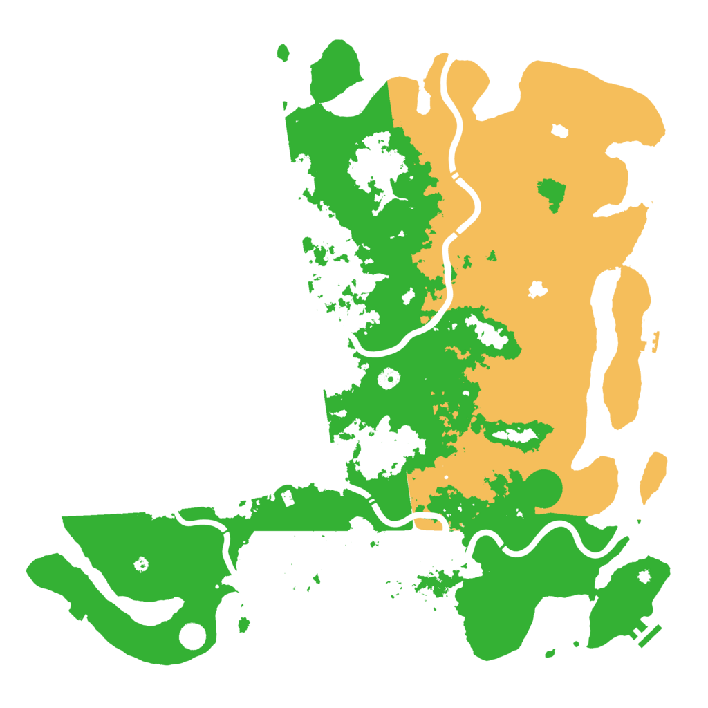 Biome Rust Map: Procedural Map, Size: 5000, Seed: 1711083953