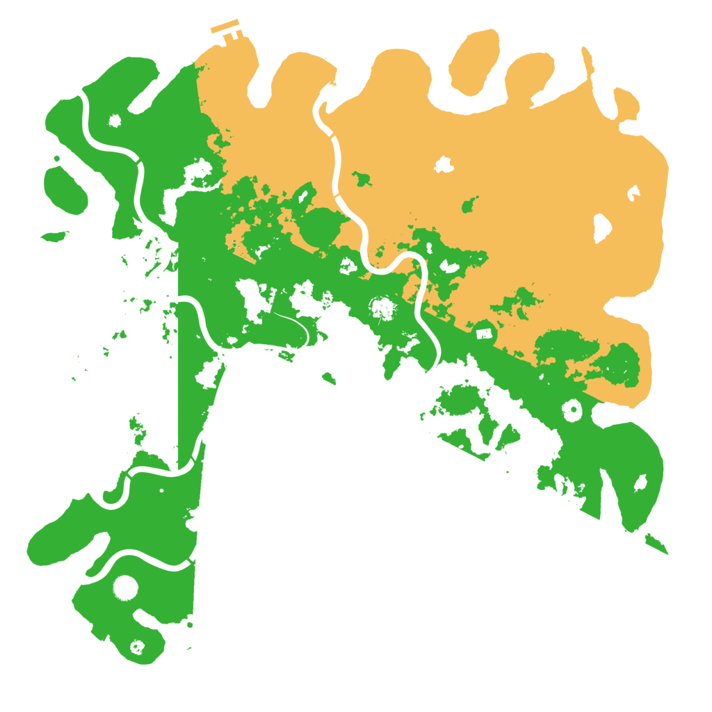 Biome Rust Map: Procedural Map, Size: 5000, Seed: 969702904