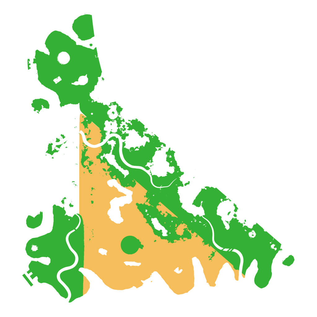 Biome Rust Map: Procedural Map, Size: 4500, Seed: 455258730