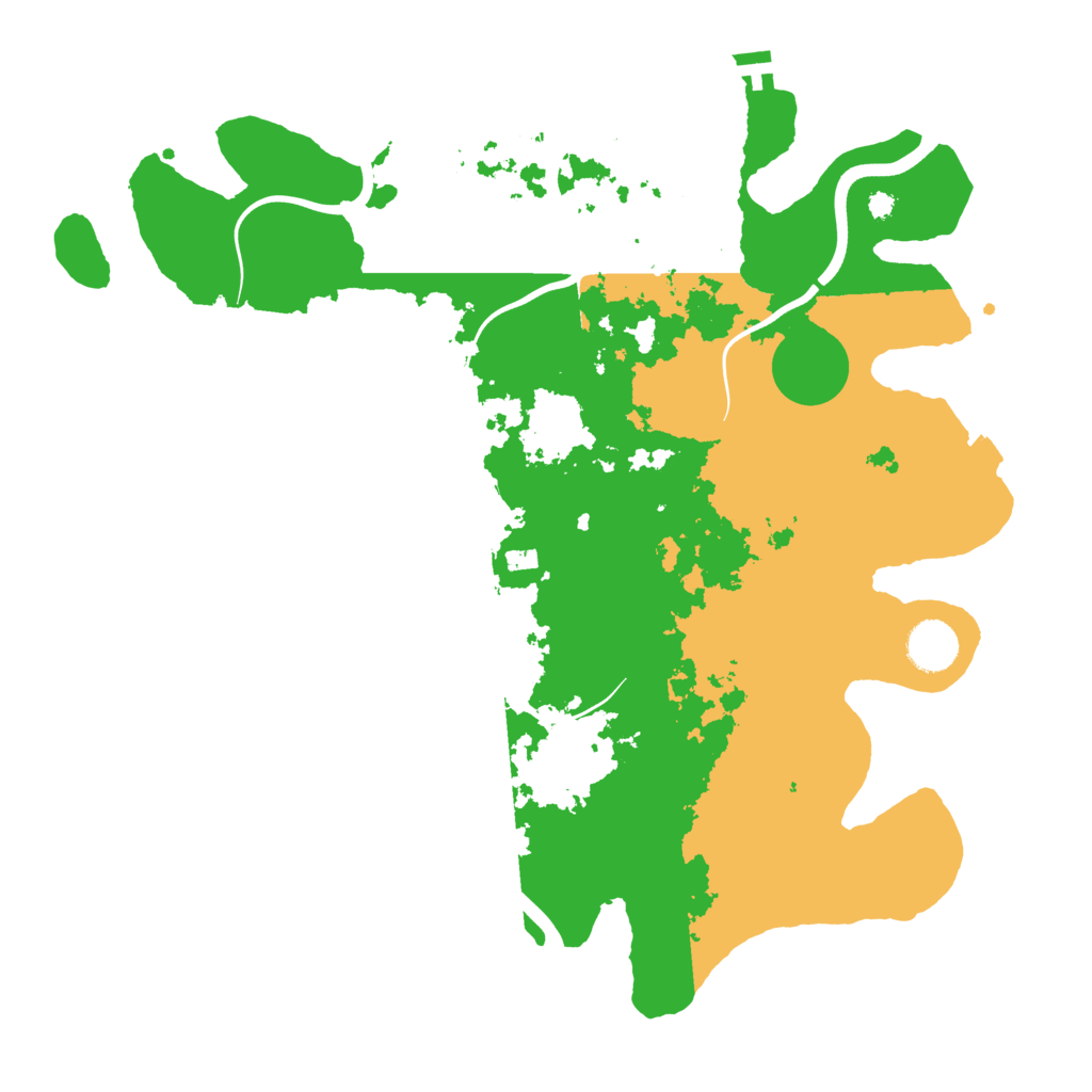 Biome Rust Map: Procedural Map, Size: 3750, Seed: 1883940517