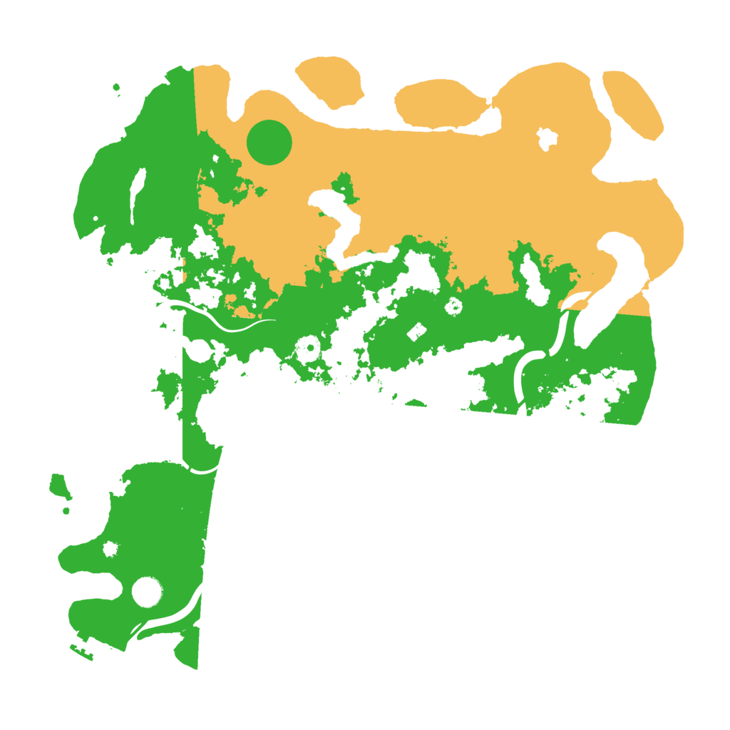 Biome Rust Map: Procedural Map, Size: 4250, Seed: 1335282527