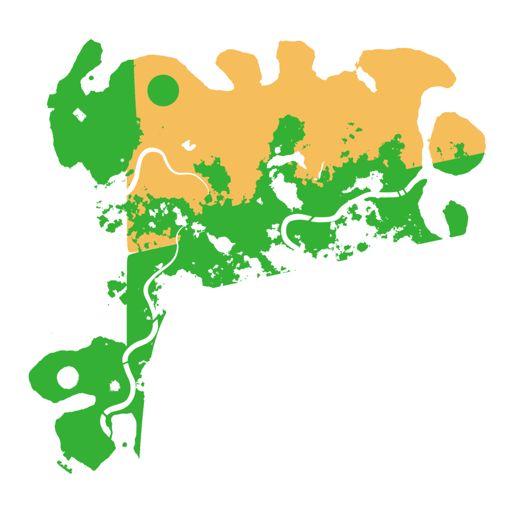 Biome Rust Map: Procedural Map, Size: 4250, Seed: 1673874605