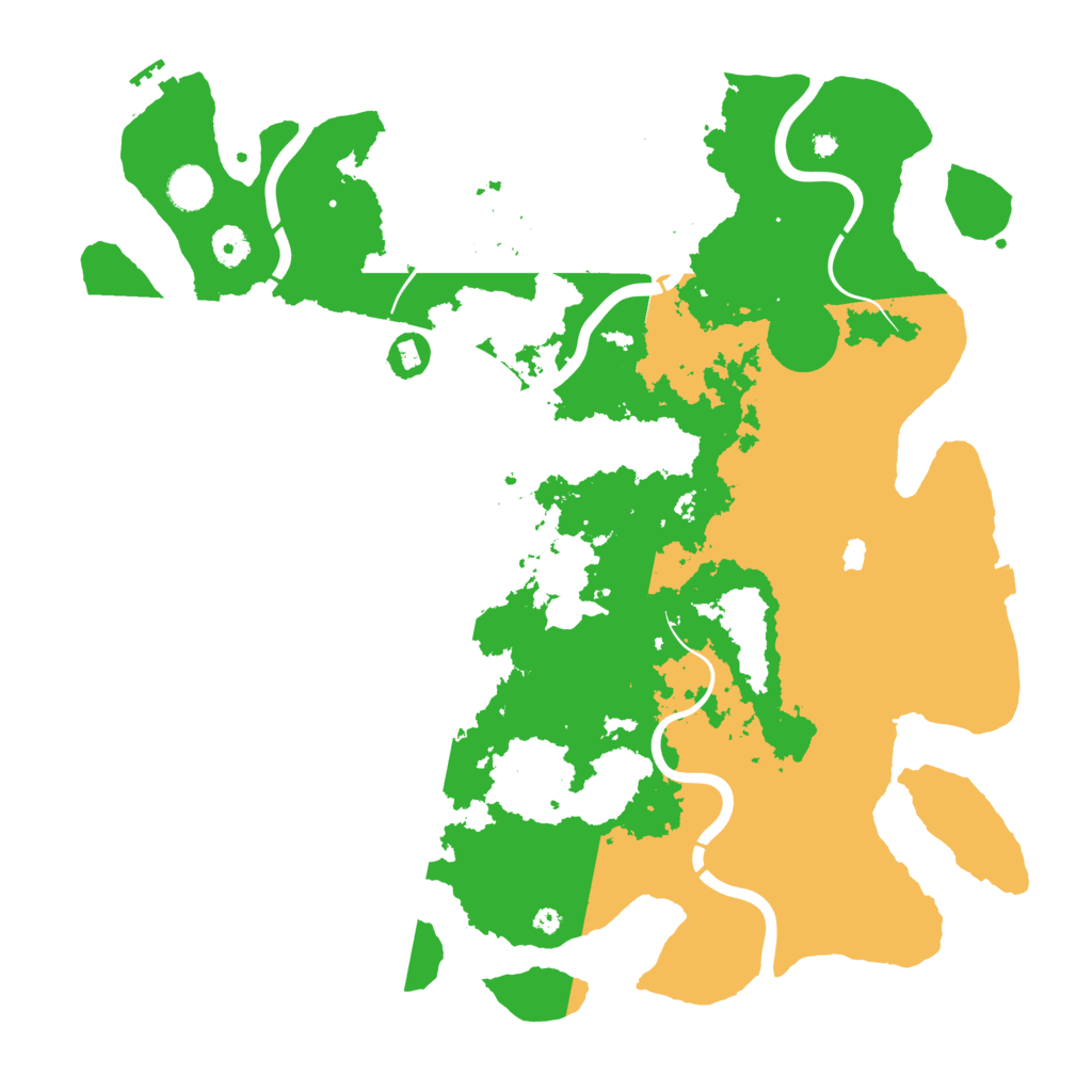 Biome Rust Map: Procedural Map, Size: 4250, Seed: 13248365