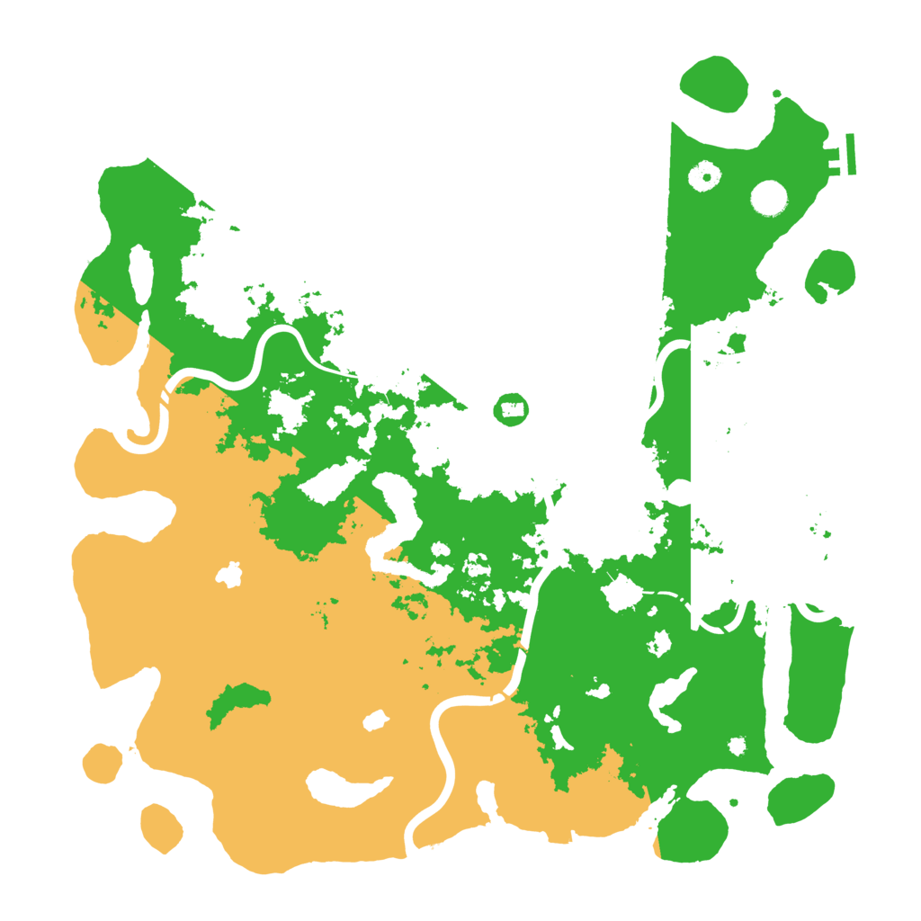 Biome Rust Map: Procedural Map, Size: 4500, Seed: 647356150