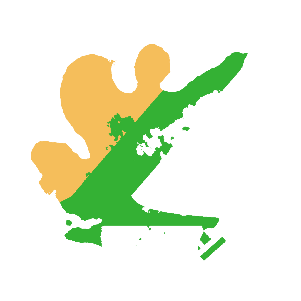 Biome Rust Map: Procedural Map, Size: 2048, Seed: 290327