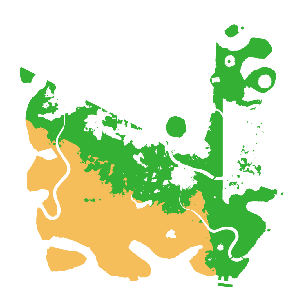 Biome Rust Map: Procedural Map, Size: 4000, Seed: 335231908