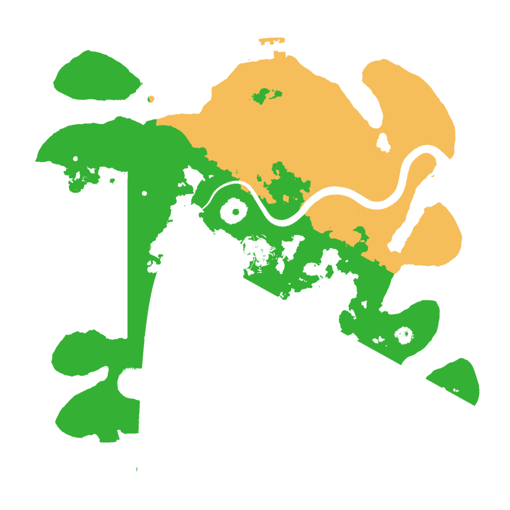 Biome Rust Map: Procedural Map, Size: 3000, Seed: 23828