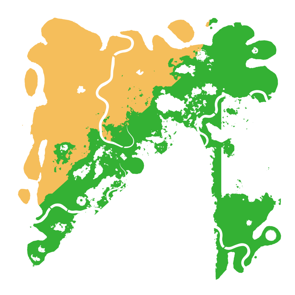 Biome Rust Map: Procedural Map, Size: 4800, Seed: 1529940269