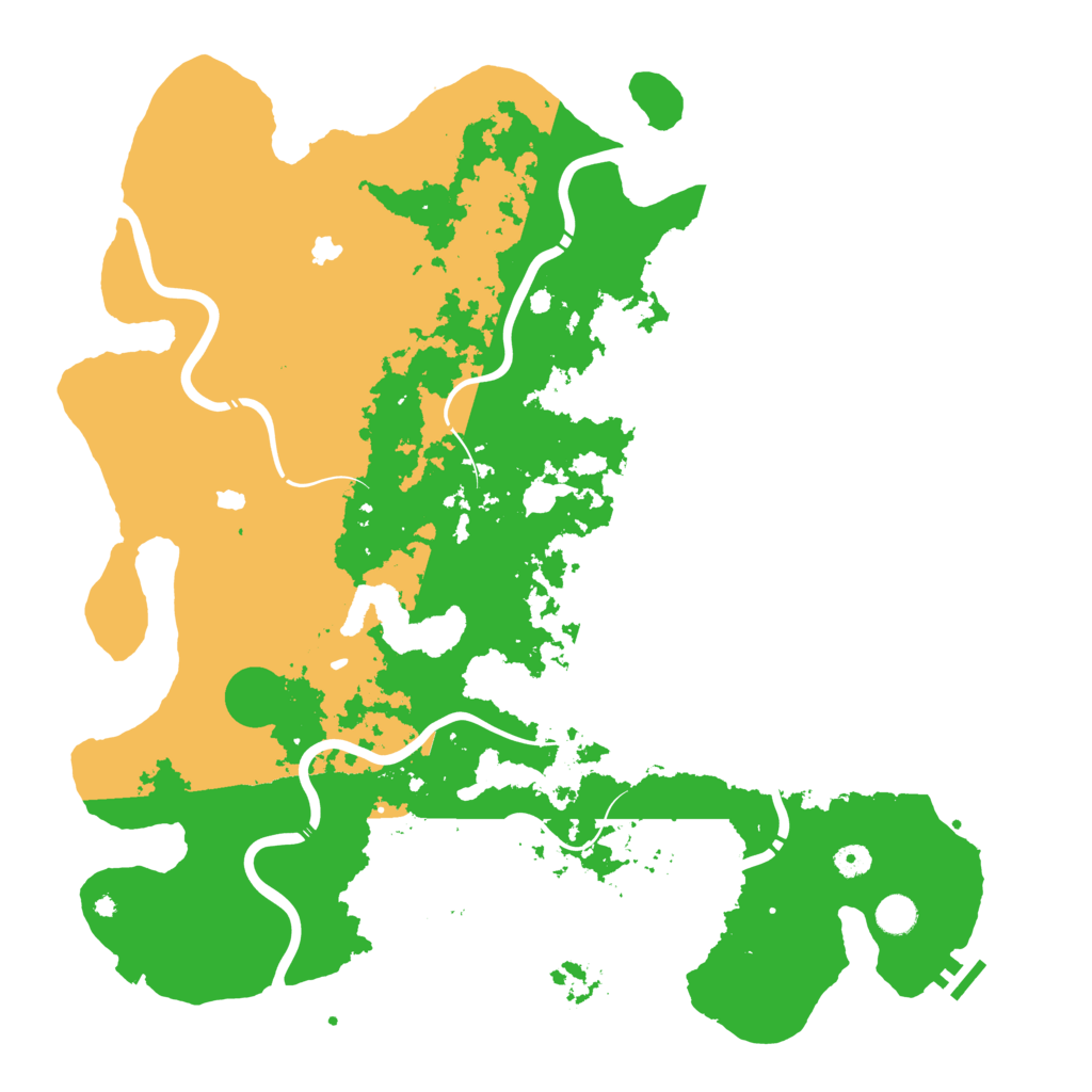 Biome Rust Map: Procedural Map, Size: 4750, Seed: 1302837767
