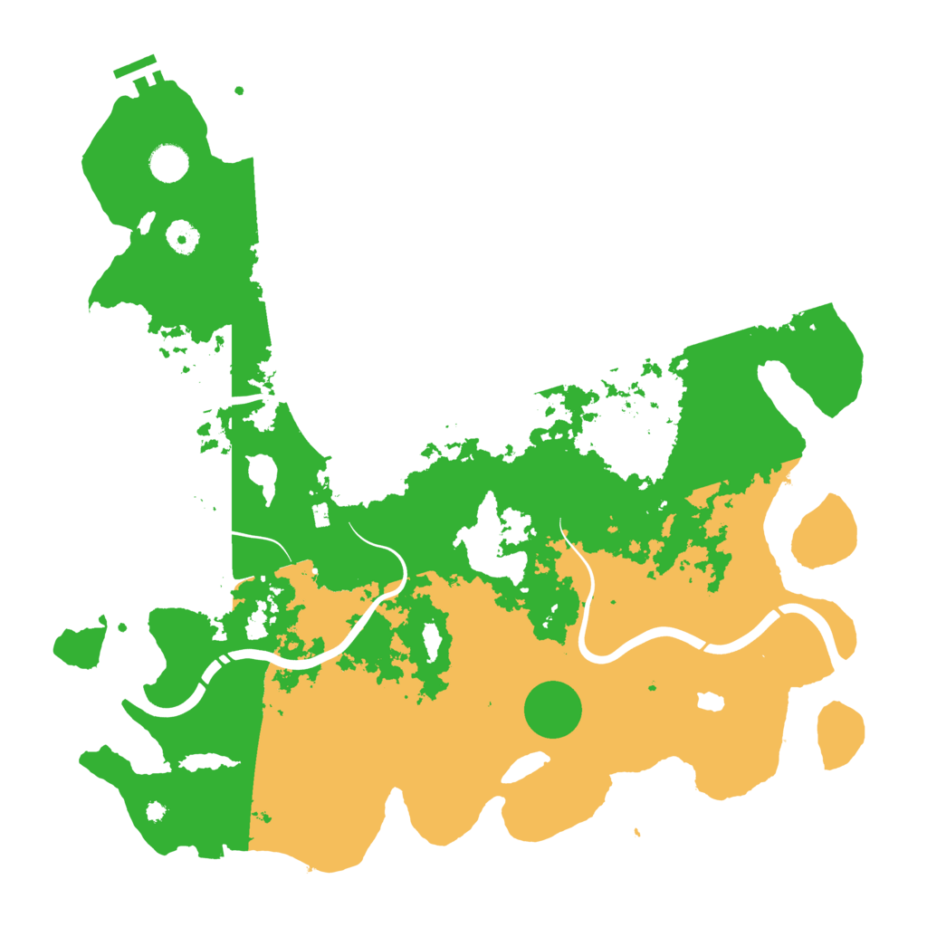Biome Rust Map: Procedural Map, Size: 4250, Seed: 1167756091