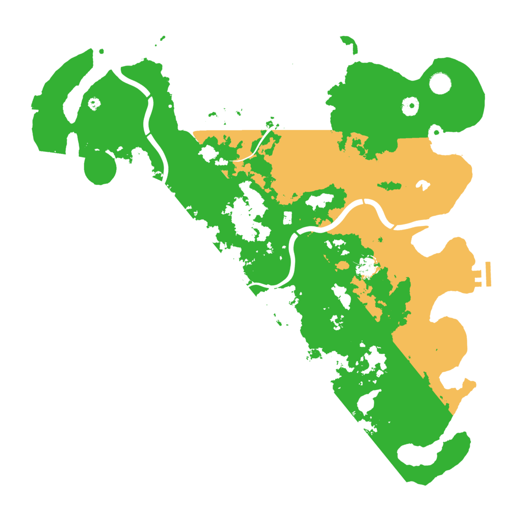 Biome Rust Map: Procedural Map, Size: 4250, Seed: 1289759383