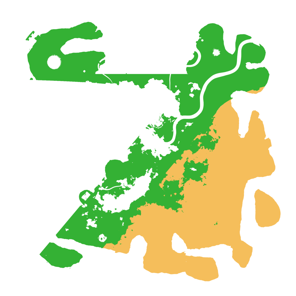Biome Rust Map: Procedural Map, Size: 3800, Seed: 702975226