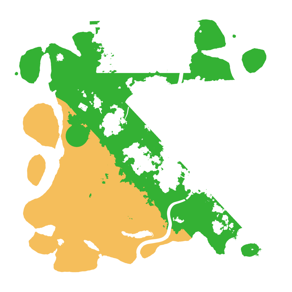 Biome Rust Map: Procedural Map, Size: 3500, Seed: 705145594