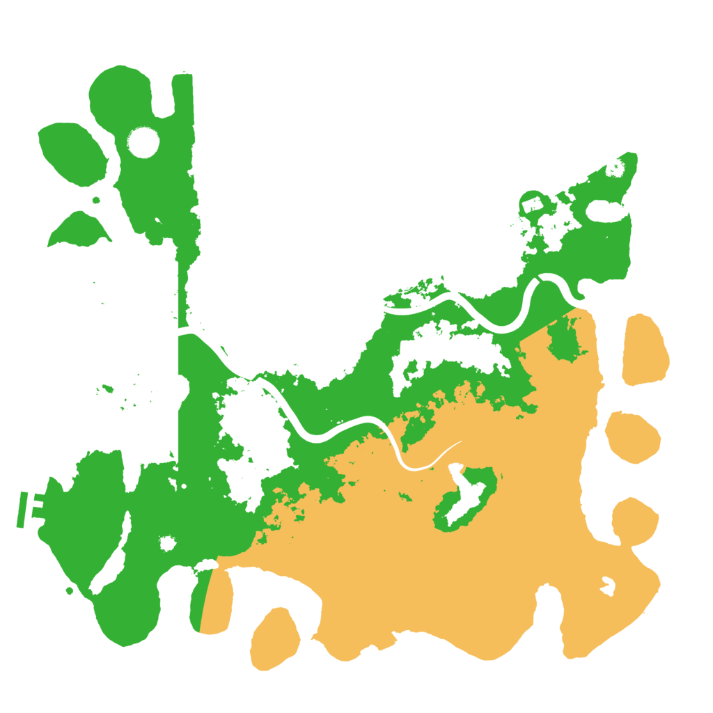 Biome Rust Map: Procedural Map, Size: 4000, Seed: 691028801