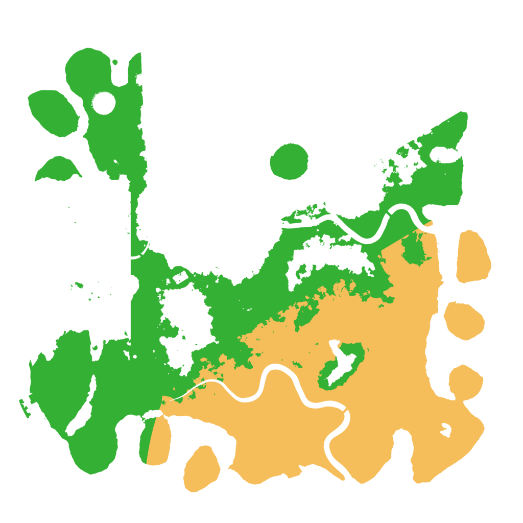 Biome Rust Map: Procedural Map, Size: 4000, Seed: 691028801