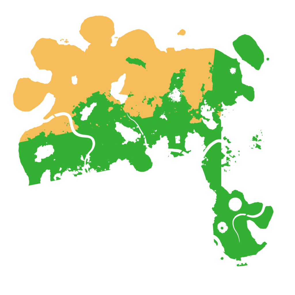 Biome Rust Map: Procedural Map, Size: 4250, Seed: 1442908690
