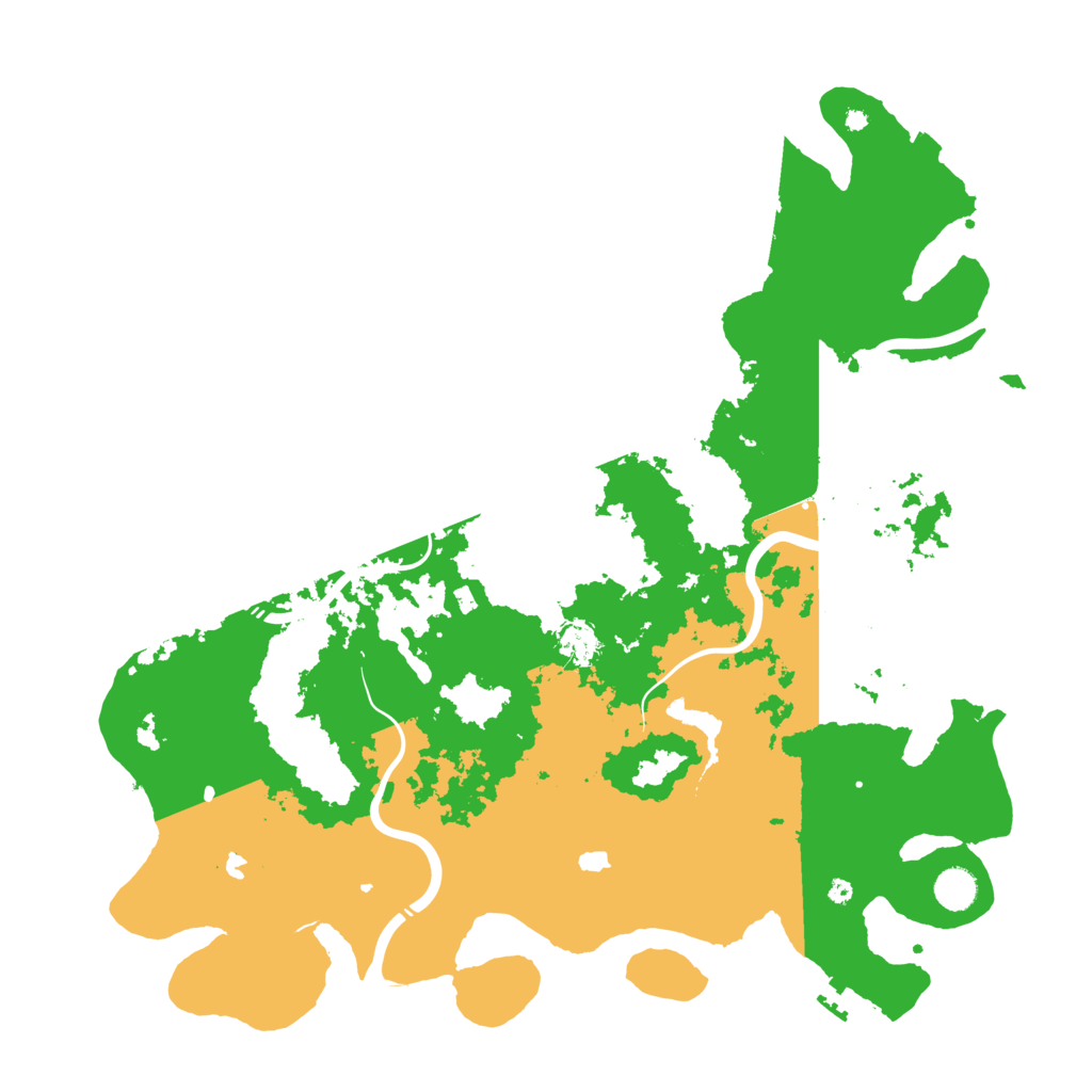 Biome Rust Map: Procedural Map, Size: 4500, Seed: 1735025888