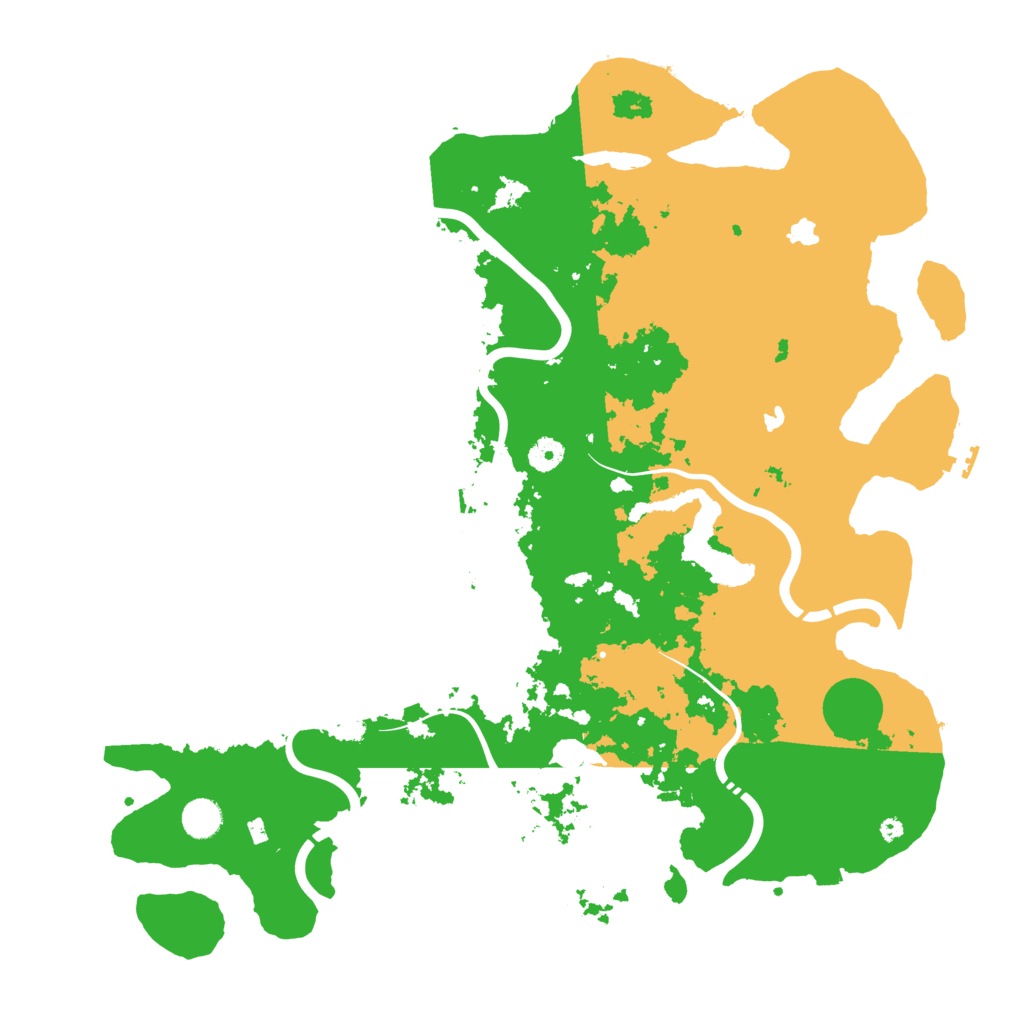 Biome Rust Map: Procedural Map, Size: 4500, Seed: 154690547