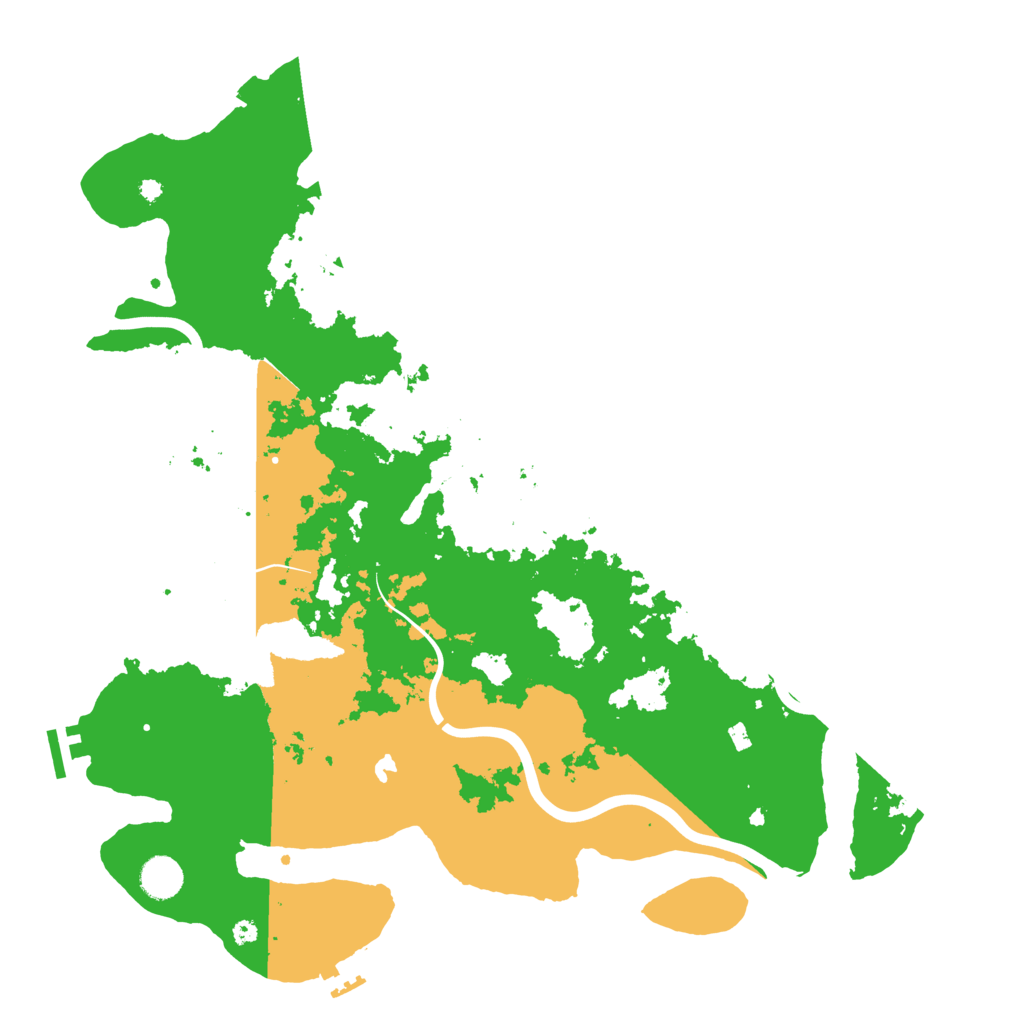 Biome Rust Map: Procedural Map, Size: 4200, Seed: 1910354748