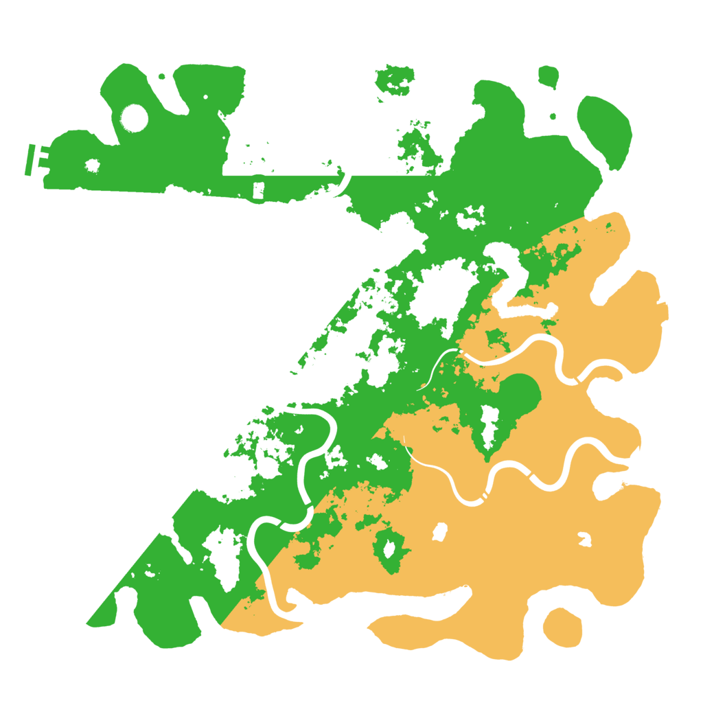 Biome Rust Map: Procedural Map, Size: 4500, Seed: 1493633029