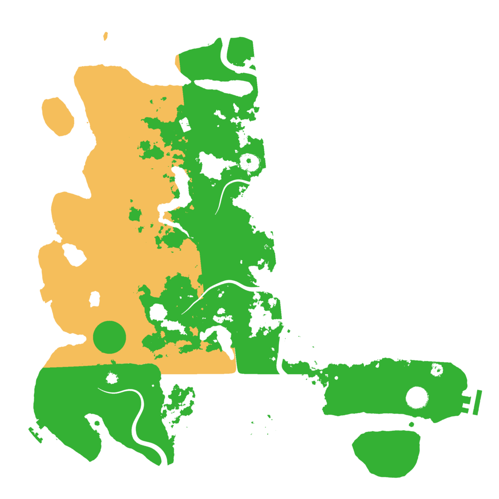 Biome Rust Map: Procedural Map, Size: 4000, Seed: 1775818188