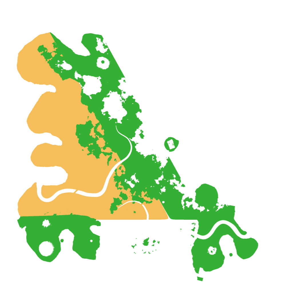 Biome Rust Map: Procedural Map, Size: 3500, Seed: 612088852