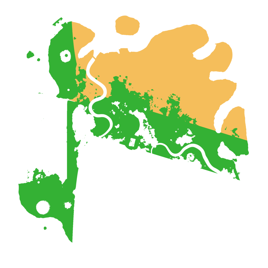 Biome Rust Map: Procedural Map, Size: 3500, Seed: 785612