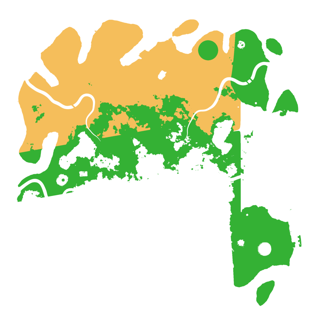 Biome Rust Map: Procedural Map, Size: 4250, Seed: 1861108300