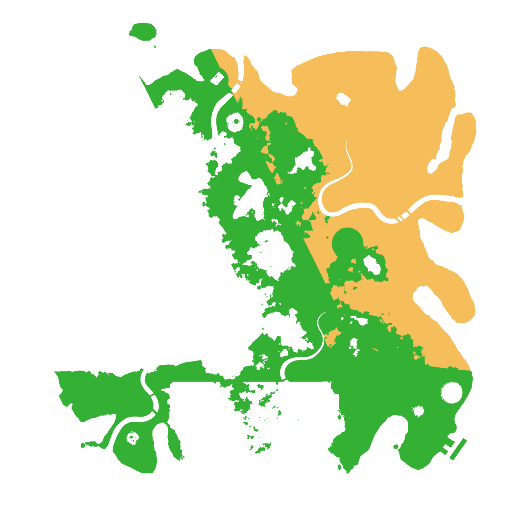 Biome Rust Map: Procedural Map, Size: 4250, Seed: 201668968