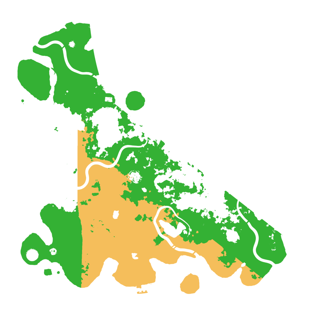 Biome Rust Map: Procedural Map, Size: 4500, Seed: 15832634