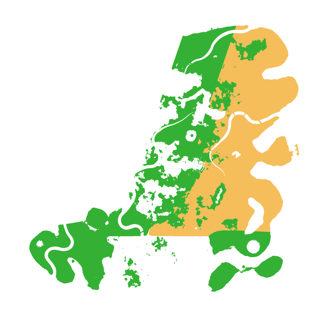 Biome Rust Map: Procedural Map, Size: 4250, Seed: 2118507598