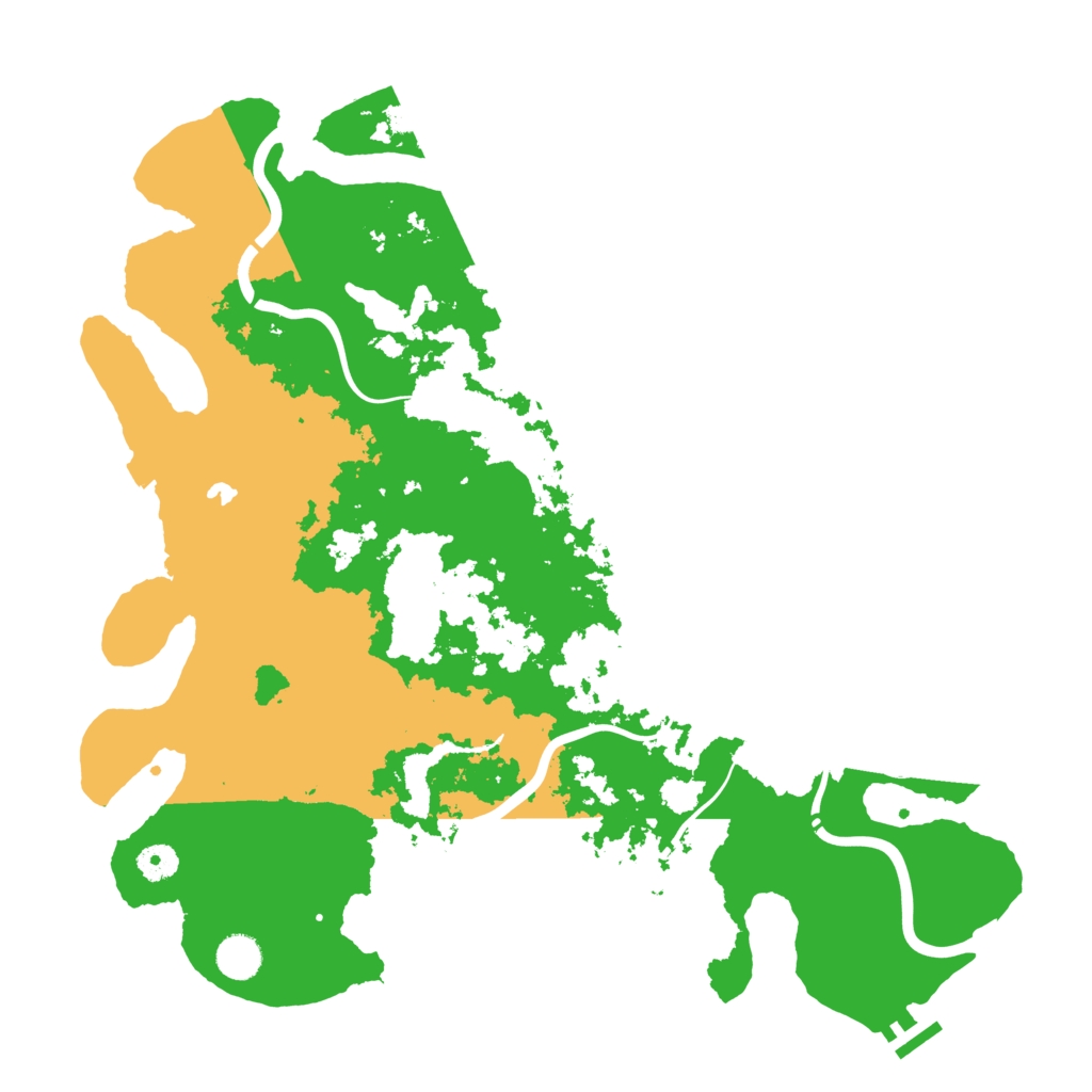 Biome Rust Map: Procedural Map, Size: 4250, Seed: 289538