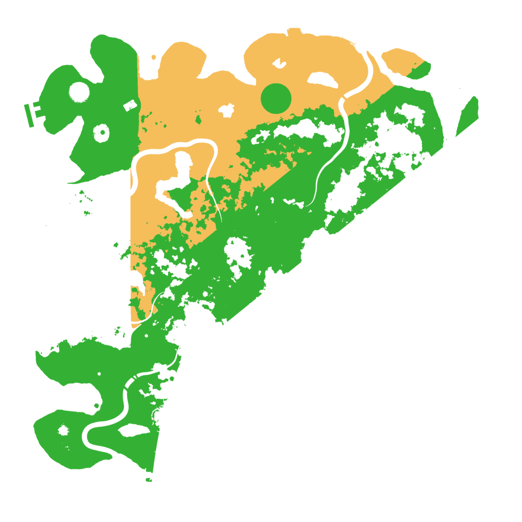 Biome Rust Map: Procedural Map, Size: 4500, Seed: 602838129